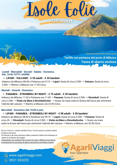 Isole Eolie - On Boat