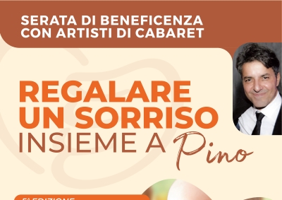 Regaliamo un Sorriso insieme a Pino V&deg; Edizione &ndash; Mercoled&igrave; 18 dicembre 2023
