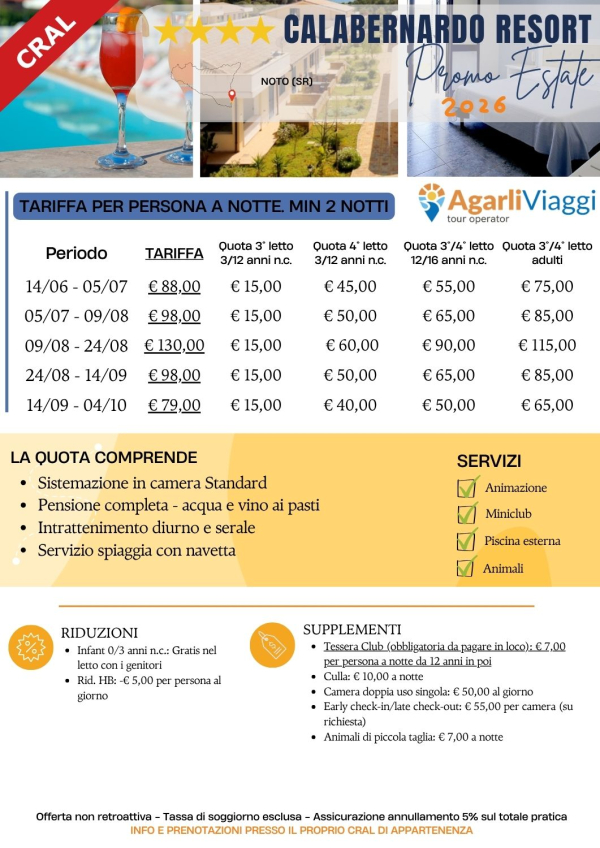 Calabernardo Resort**** . Noto (SR)