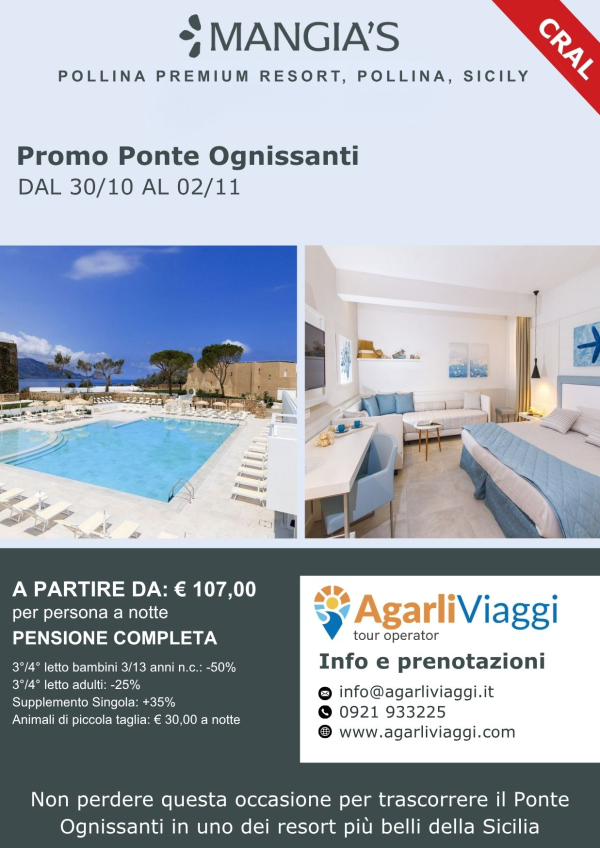 Mangia's Pollina Premium Resort, Pollina, Sicily     -     Ponte Ognissanti
