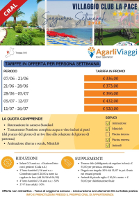 Villaggio Club La Pace**** - Tropea (VV)