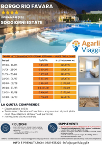 Borgo Rio Favara**** - Ispica Mare (RG)