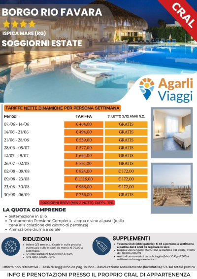 Borgo Rio Favara**** - Ispica Mare (RG)