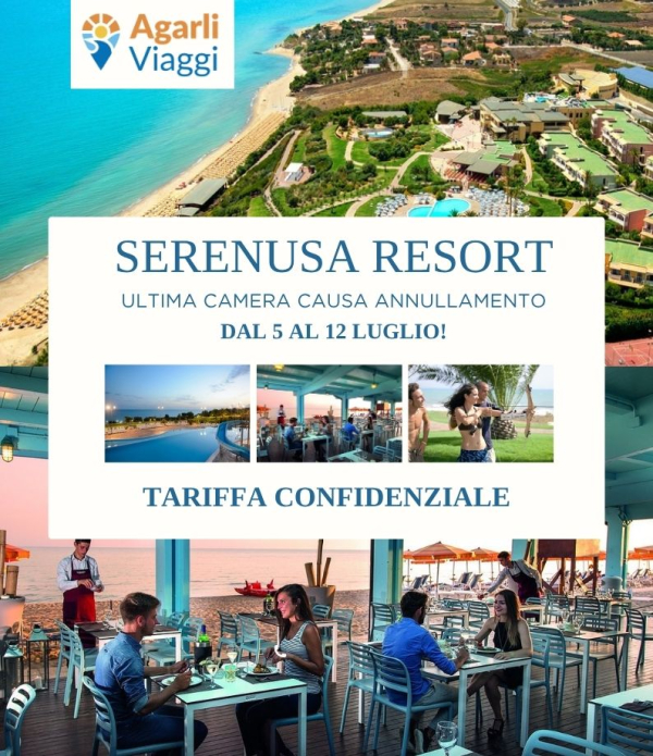 Serenusa Resort**** - Licata (AG)    ultima camera