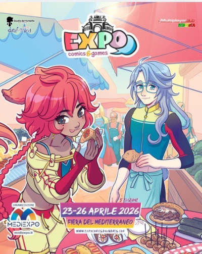 EXPO Comics &amp; Games! dal 23 al 26 Aprile 2026