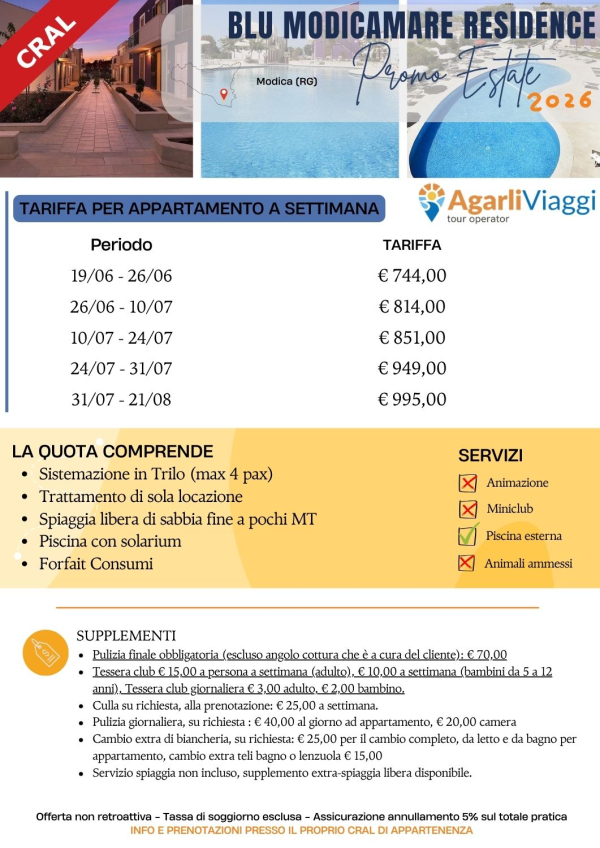 Blu Modicamare Residence - Modica (RG)