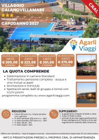Villaggio Calanovellamare*** - Piraino (ME)   Capodanno 2027