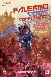 Palermo comics convention dal 15 al 18 settembre 2022 presso i Cantieri Culturali della Zisa