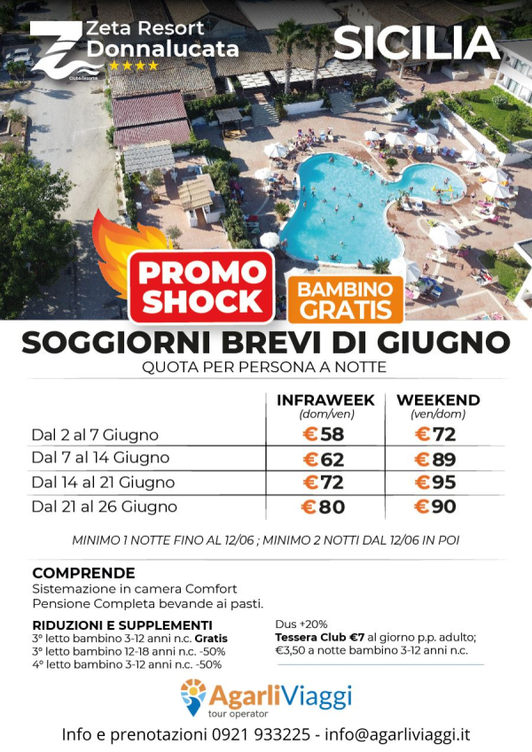 Zeta Resort**** - Donnalucata