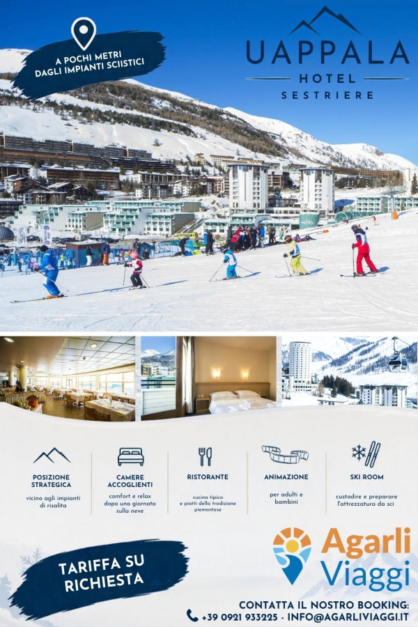 Uappala Hotel - Sestriere       Tariffa su richiesta