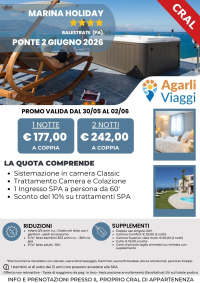 Marina Holidey**** - Balestrate (PA)     ponte del 2 giugno 2026