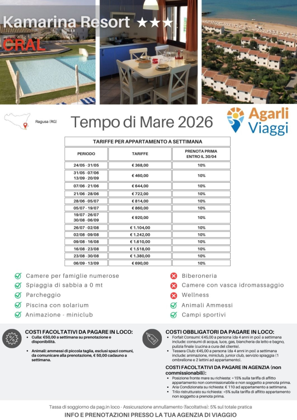 Kamarina Resort*** - Ragusa (RG)