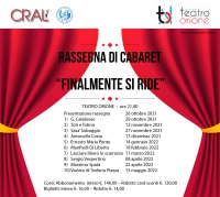 Rassegna di Cabaret | "Finalmente si ride"