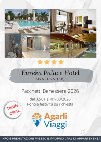 Erukea Palace Hotel**** - Siracusa (SR)     Benessere 2026